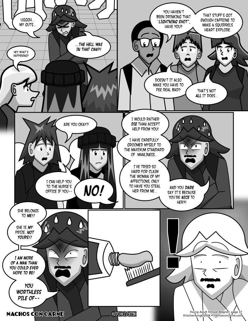 "Young Adult Female Magnet" page 37